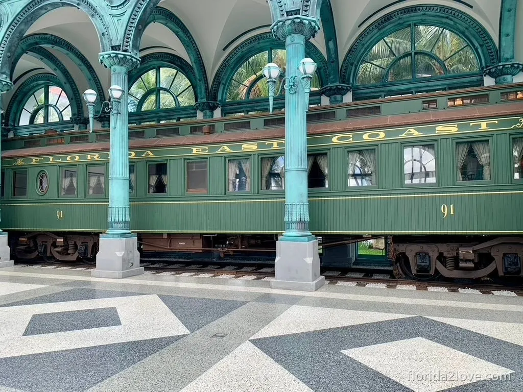 Railcar No. 91. Flagler Museum, Palm Beach