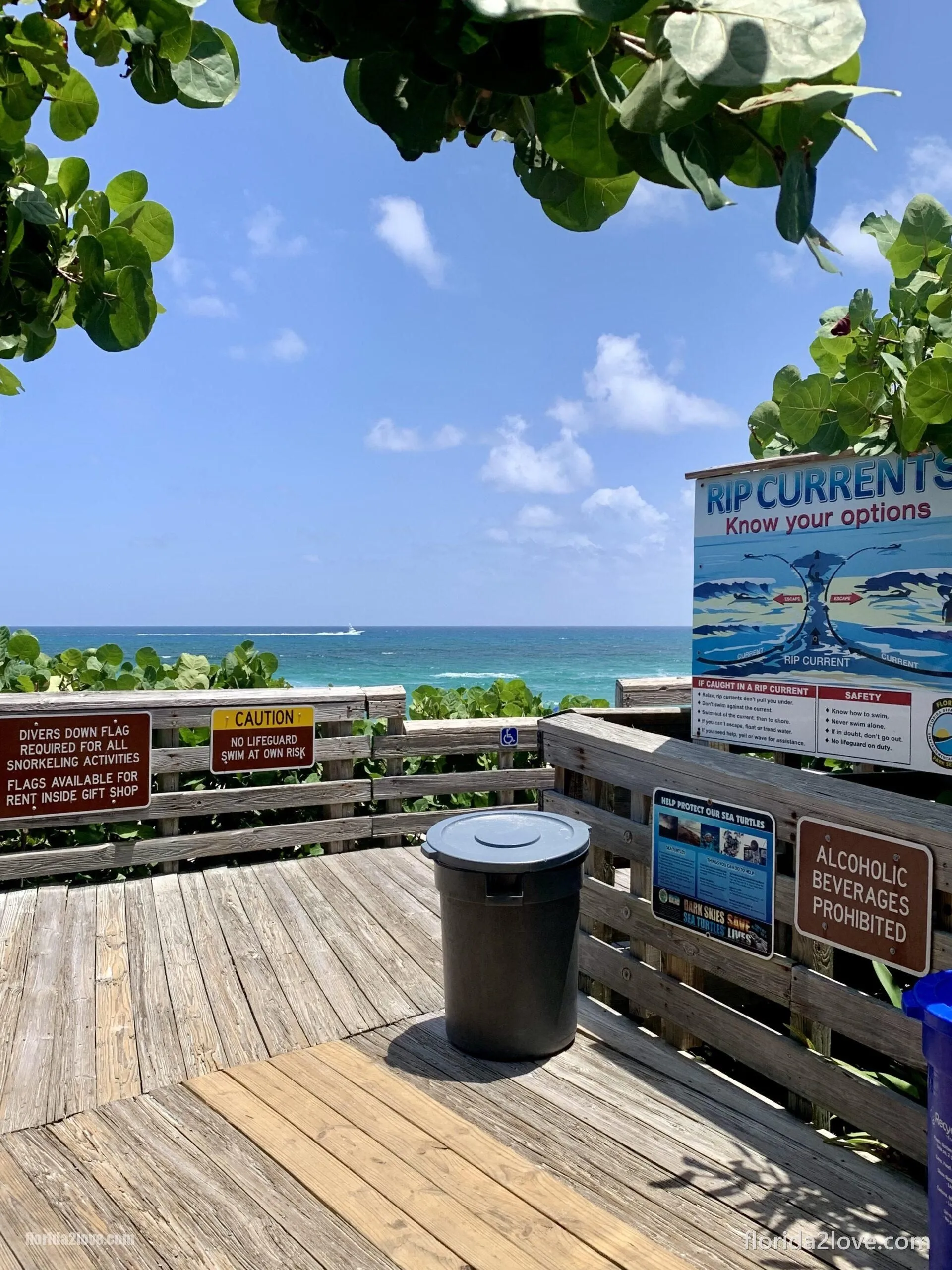 Plaża - John D. McArthur Beach State Park