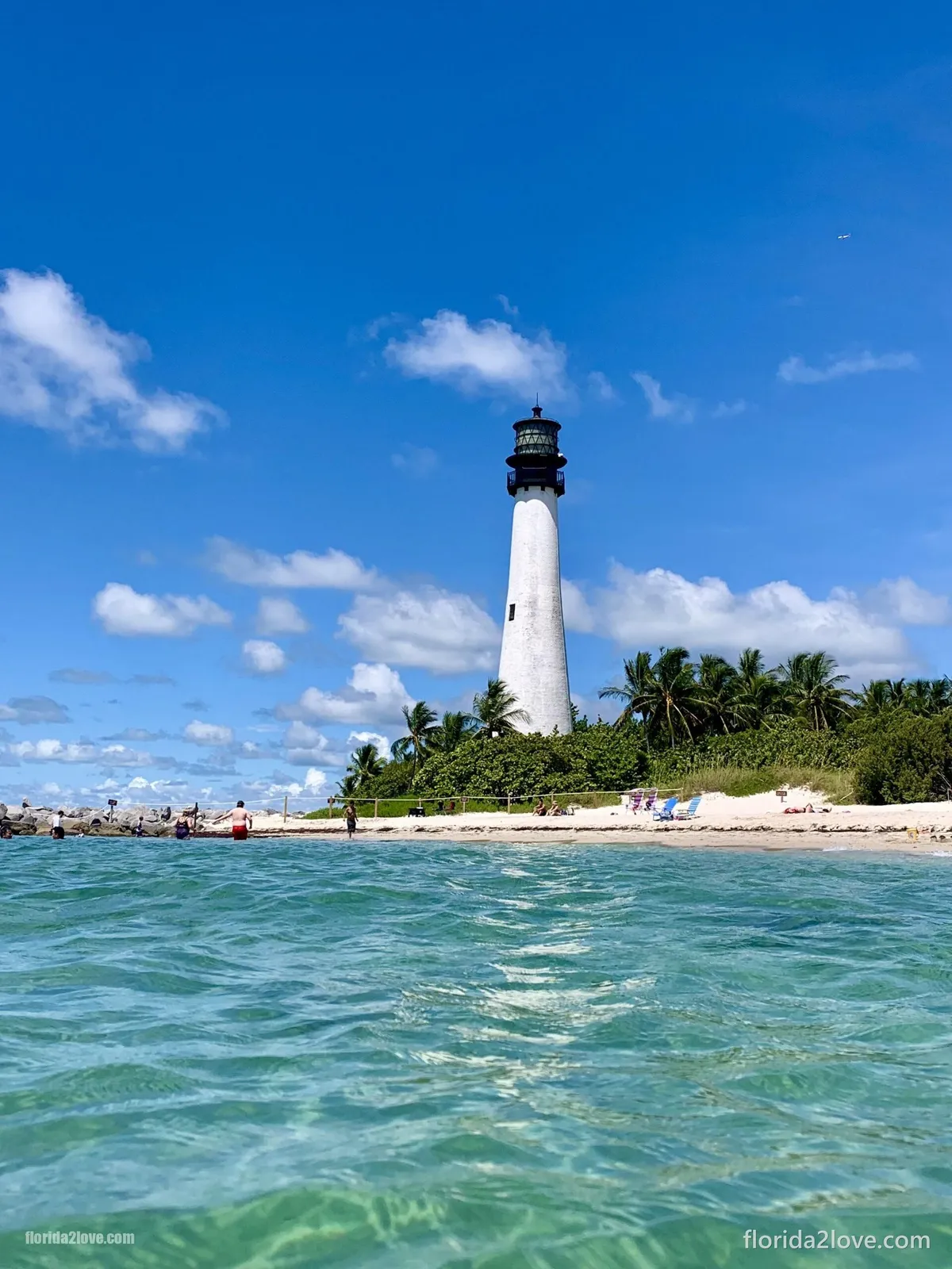 Cape Florida Leuchtturm in Bill Baggs Cape Florida Staatspark