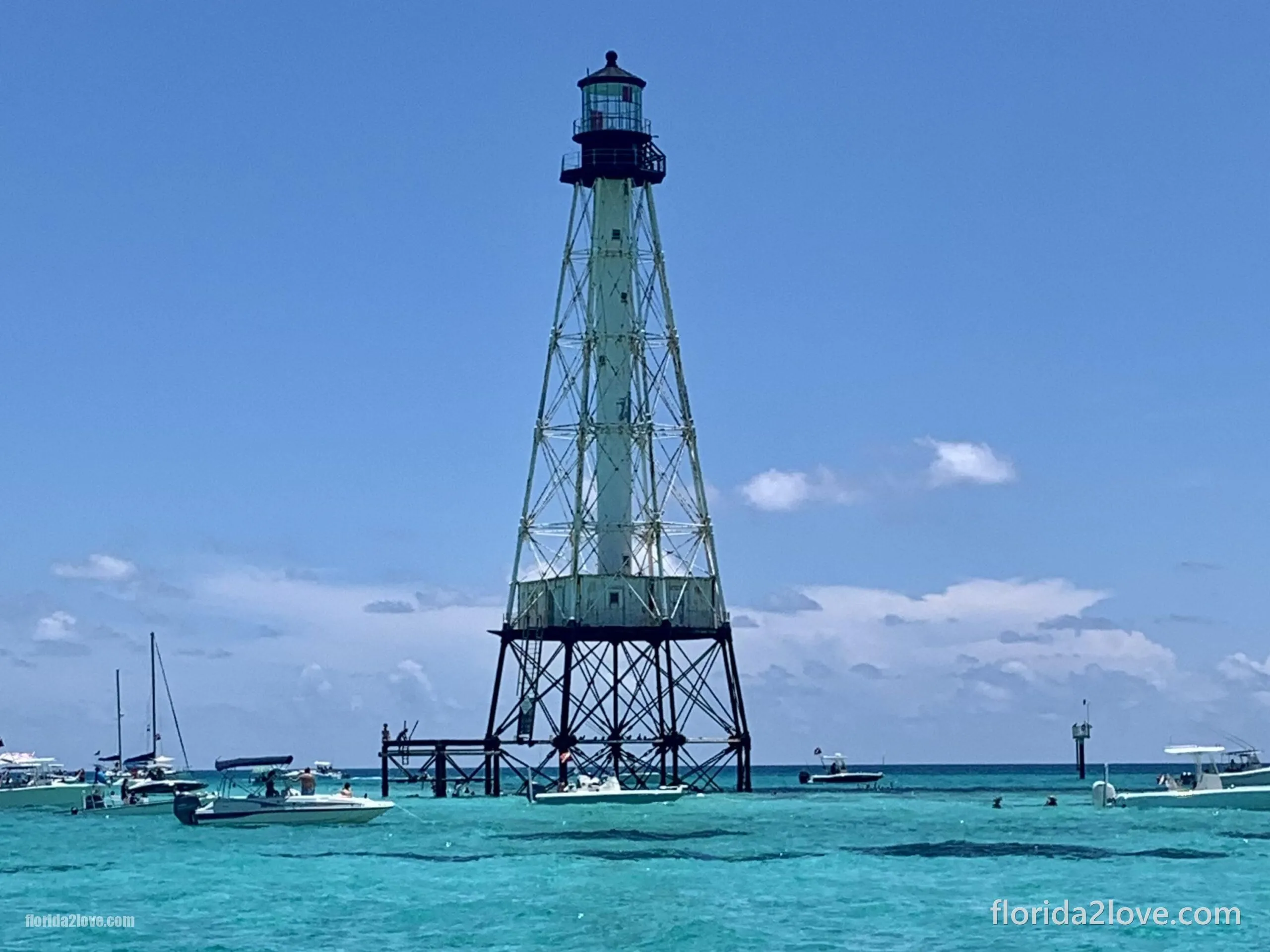 Alligator Reef Leuchtturm in Islamorada, Florida