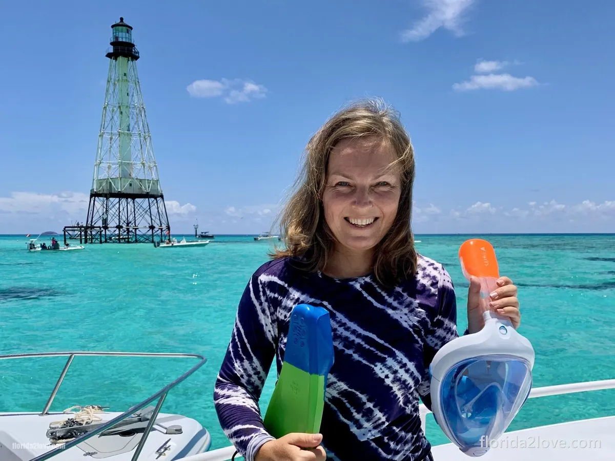 Alligator Reef Leuchtturm in Islamorada, Florida