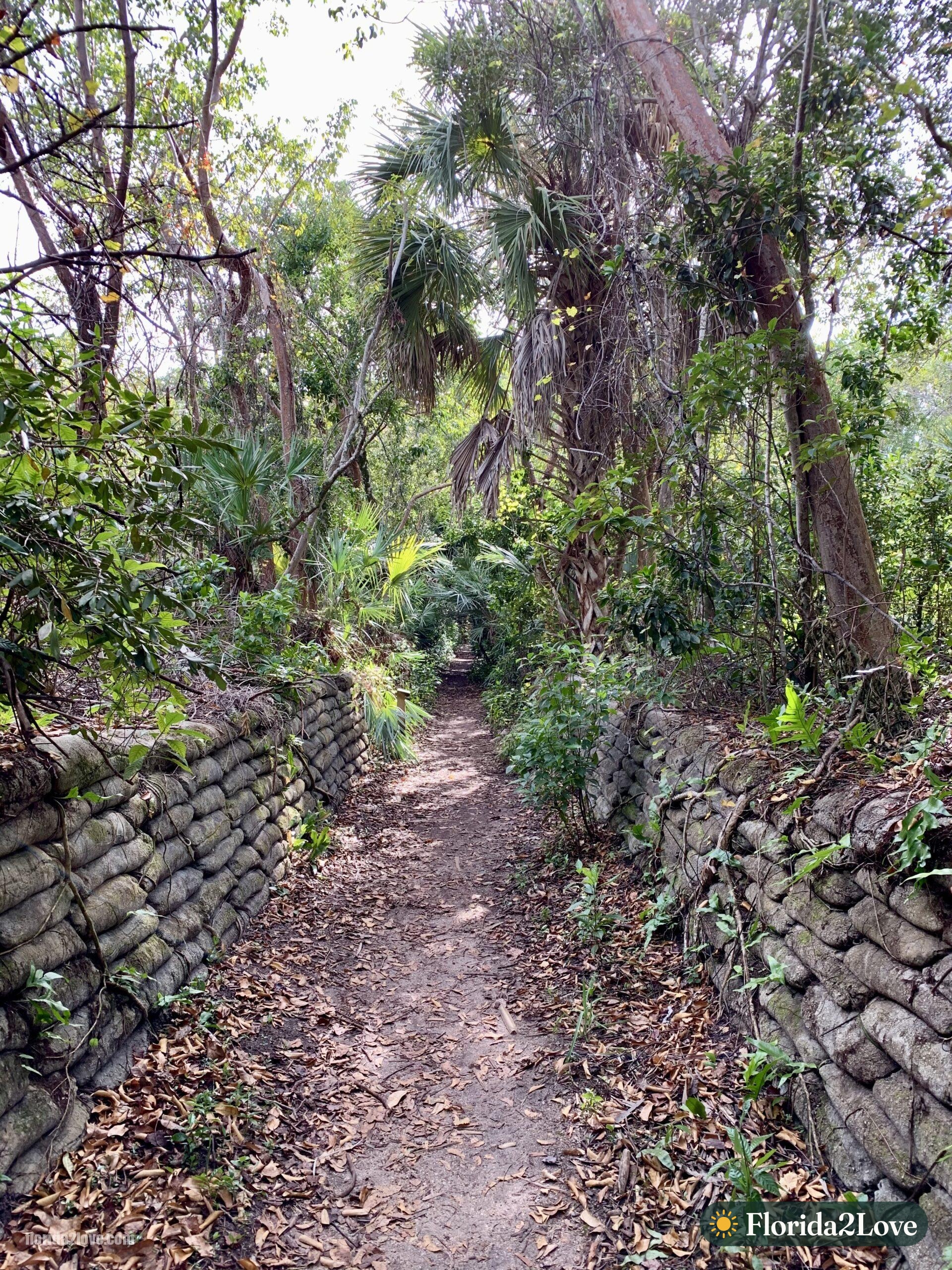 Sendero en el Parque Estatal Hugh Taylor Birch