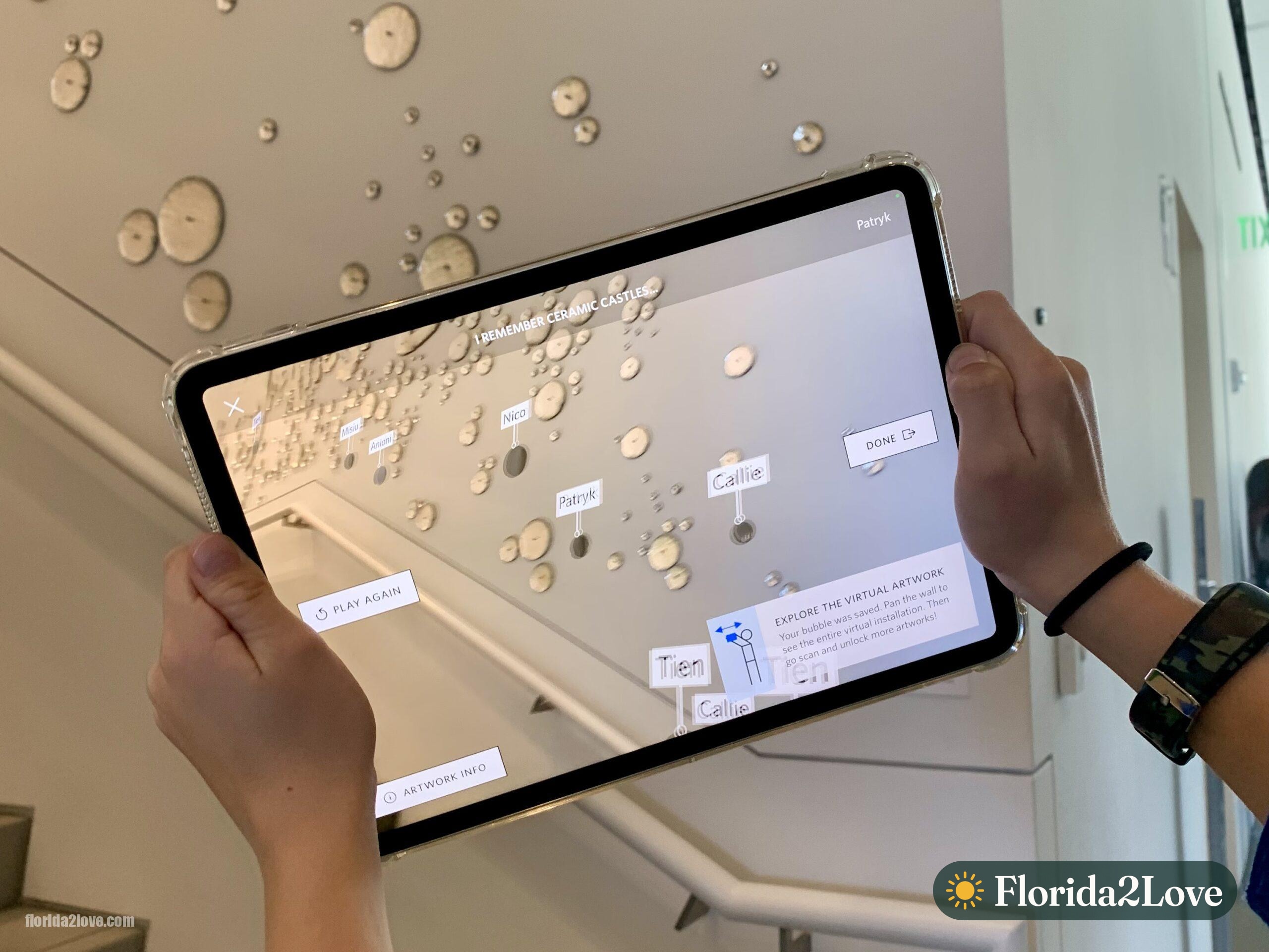Augmented Reality App at the Norton Museum of Art
