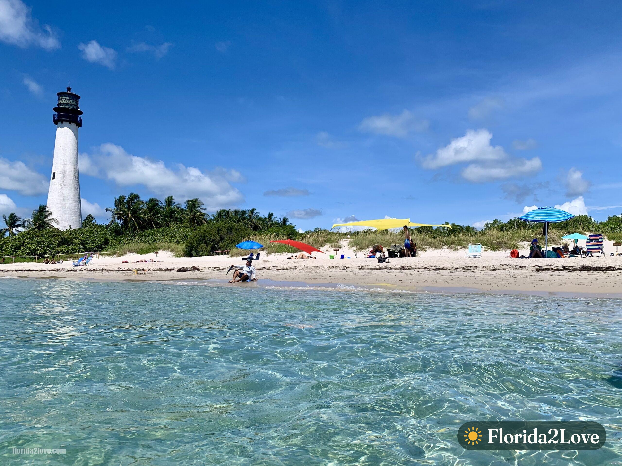 Playa del Parque Estatal Bill Baggs Cape Florida