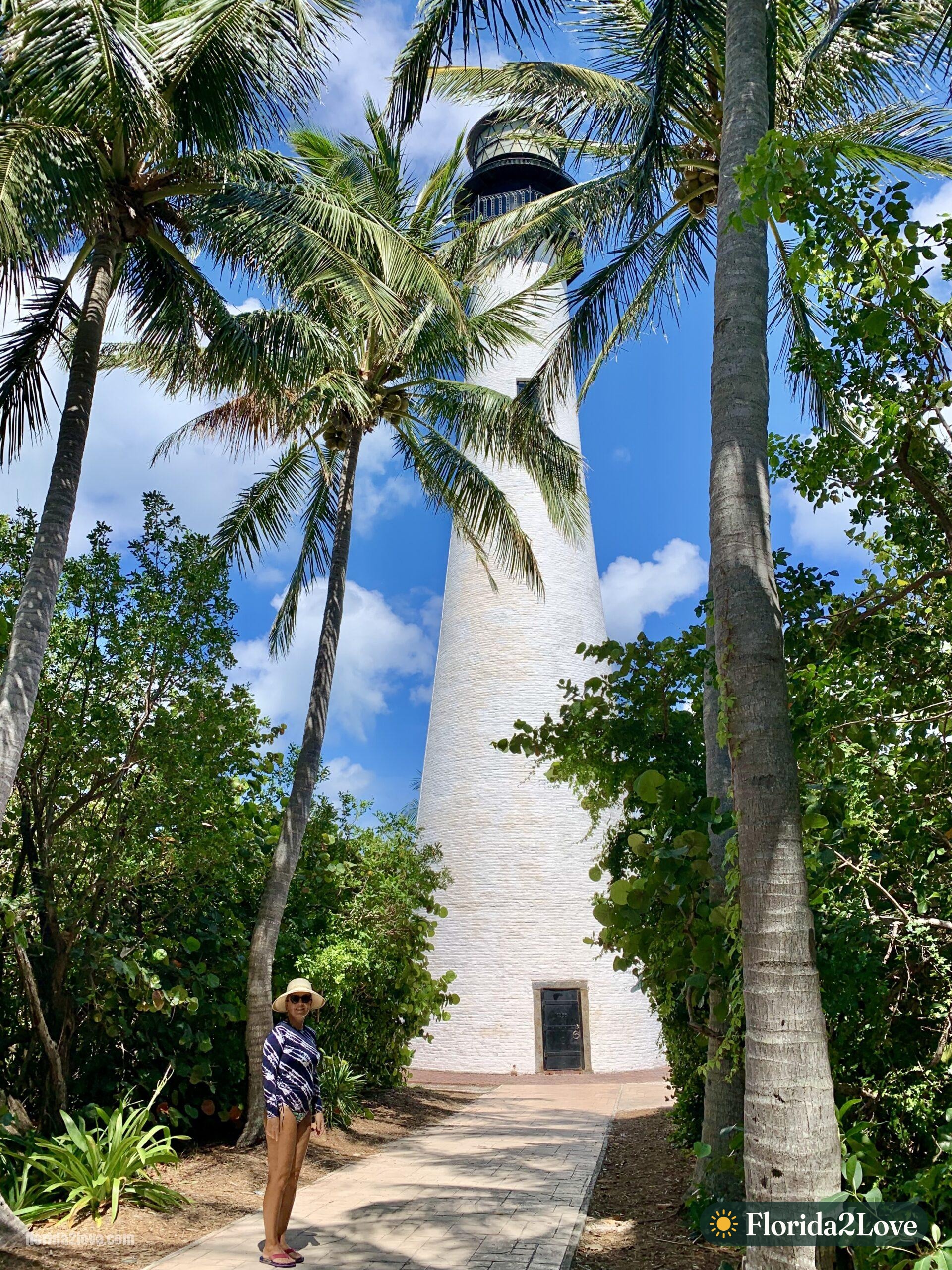Faro de Cape Florida en Key Biscayne, Florida
