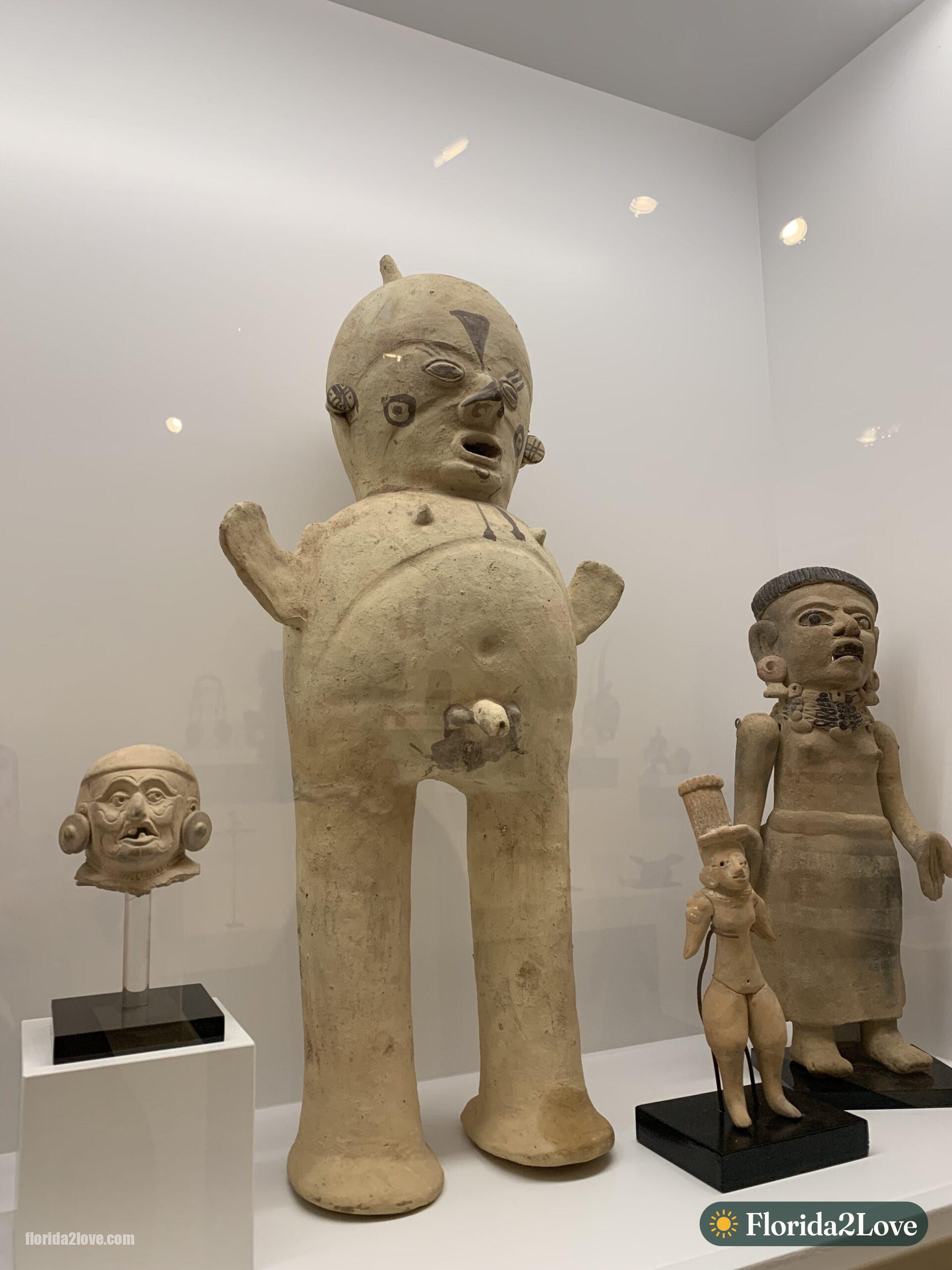 Pre-Columbian ceramic sculptures